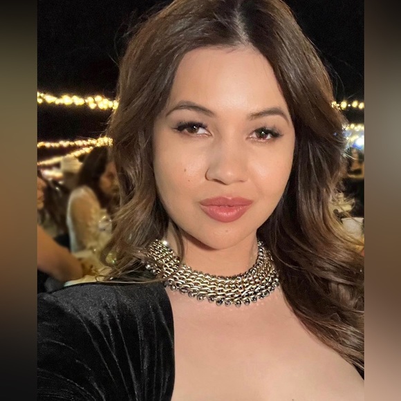 Lucky Star chunky statement link necklace. Gold, silver, gun metal gray - Picture 4 of 13